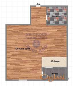 Garsonjera na Miseluku,33m2